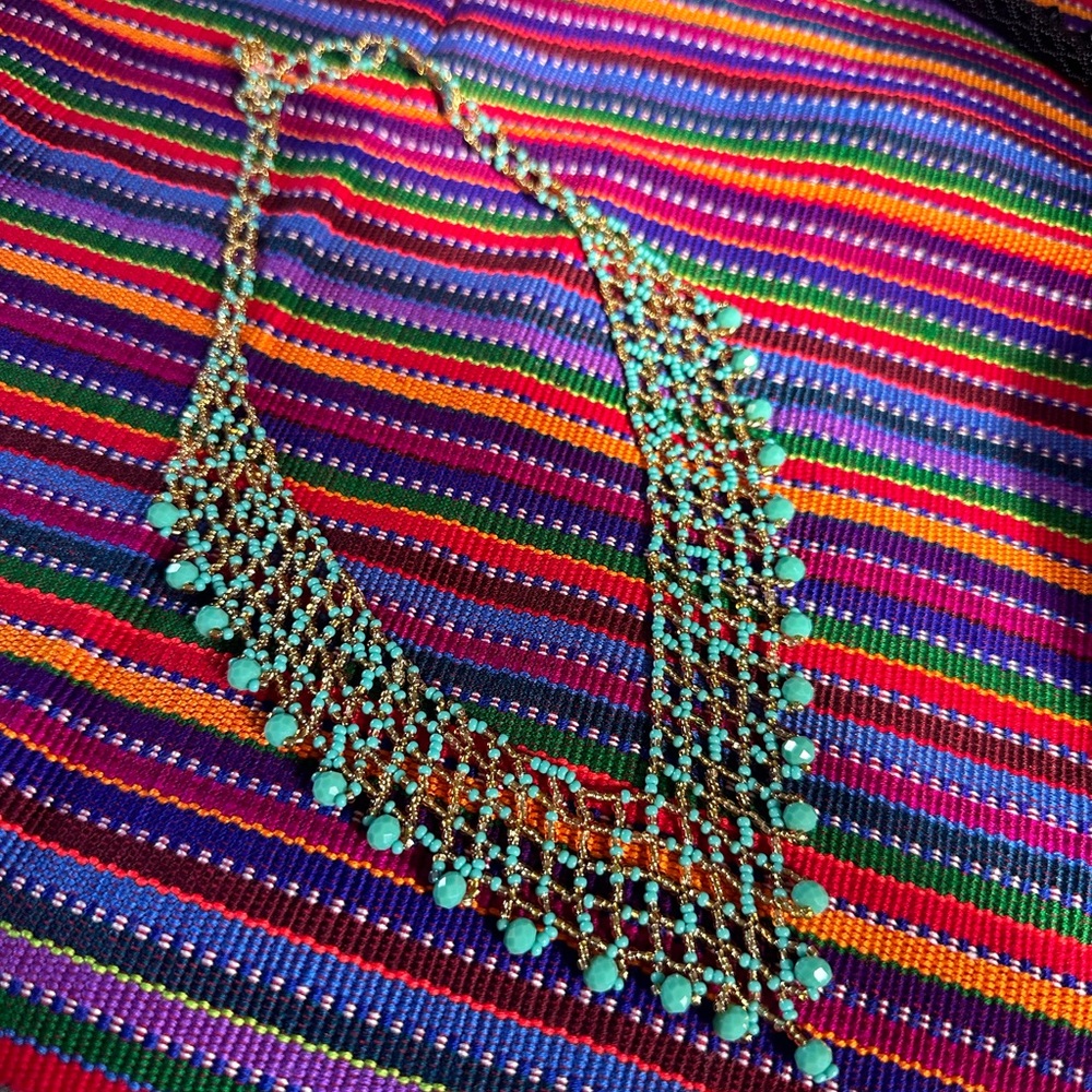 beaded necklace